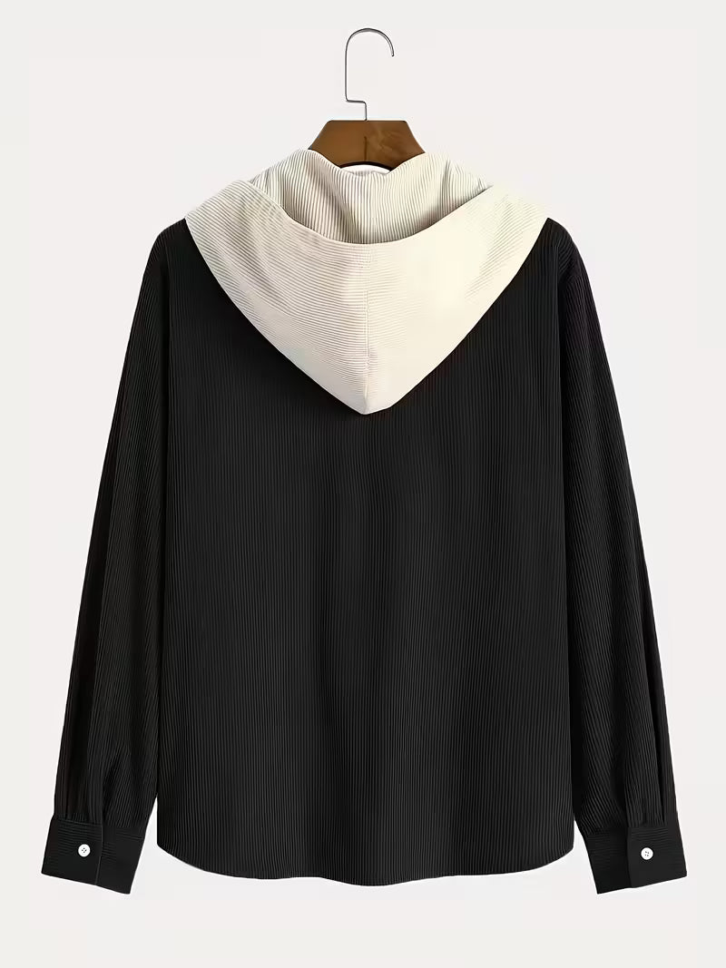 Fourlayer™ Two-Tone Patchwork Knitted Sweater – Beige & Ivory