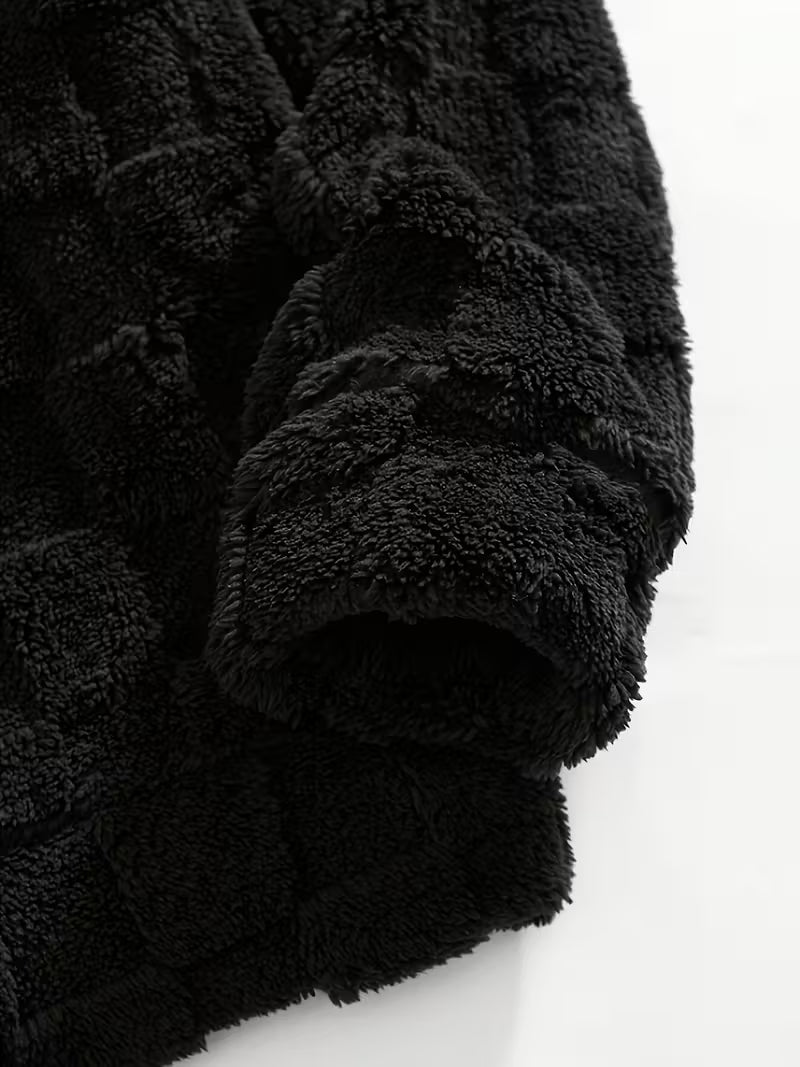 Fourlayer™ Color-Block Textured Knitted Sweater – Cream & Mocha